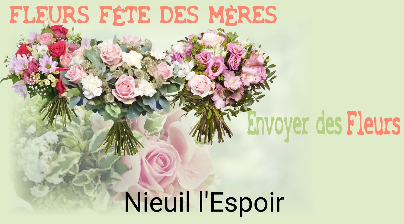 Bouquet de Fête des Mères livré à Nieuil-l'Espoir